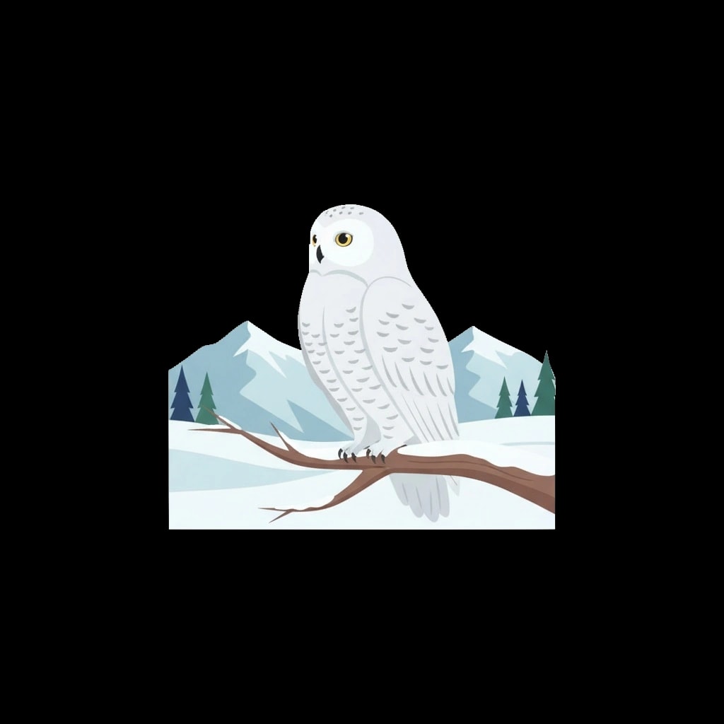Majestic Snowy Owl