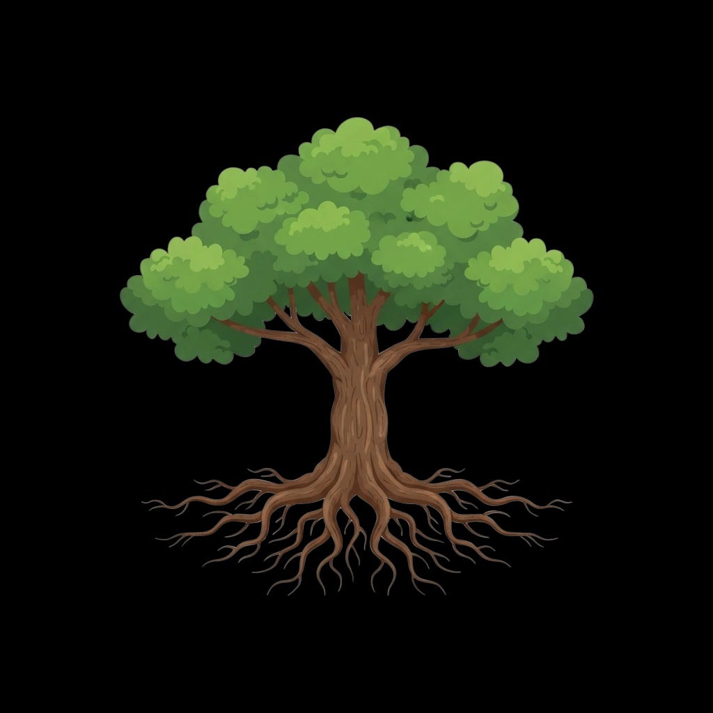 Connected Roots Tree