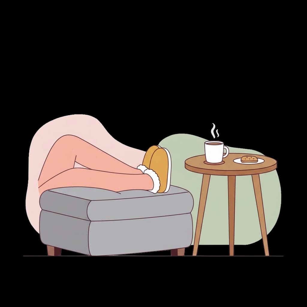 Relaxed Feet & Tea