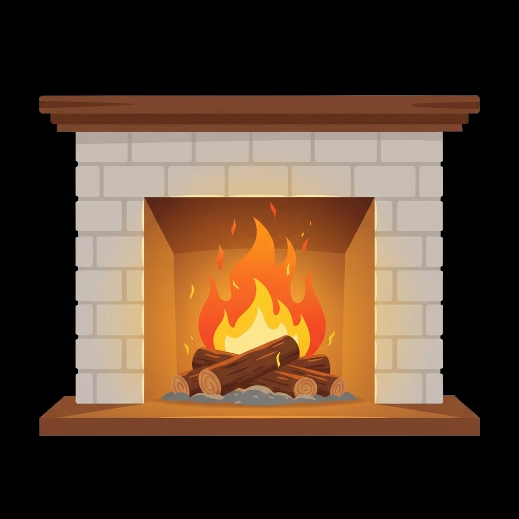 Cozy Fireplace Hearth