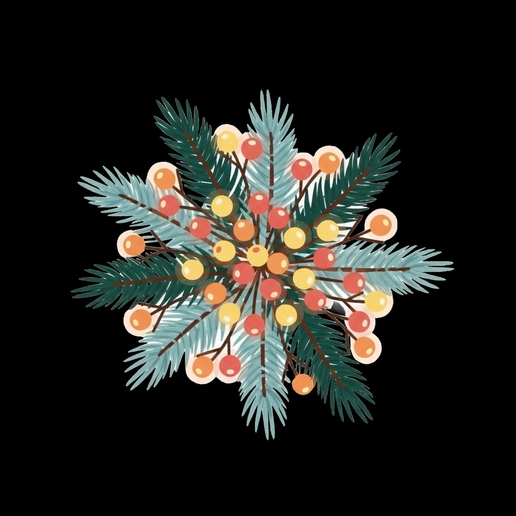 Berry Holiday Lights