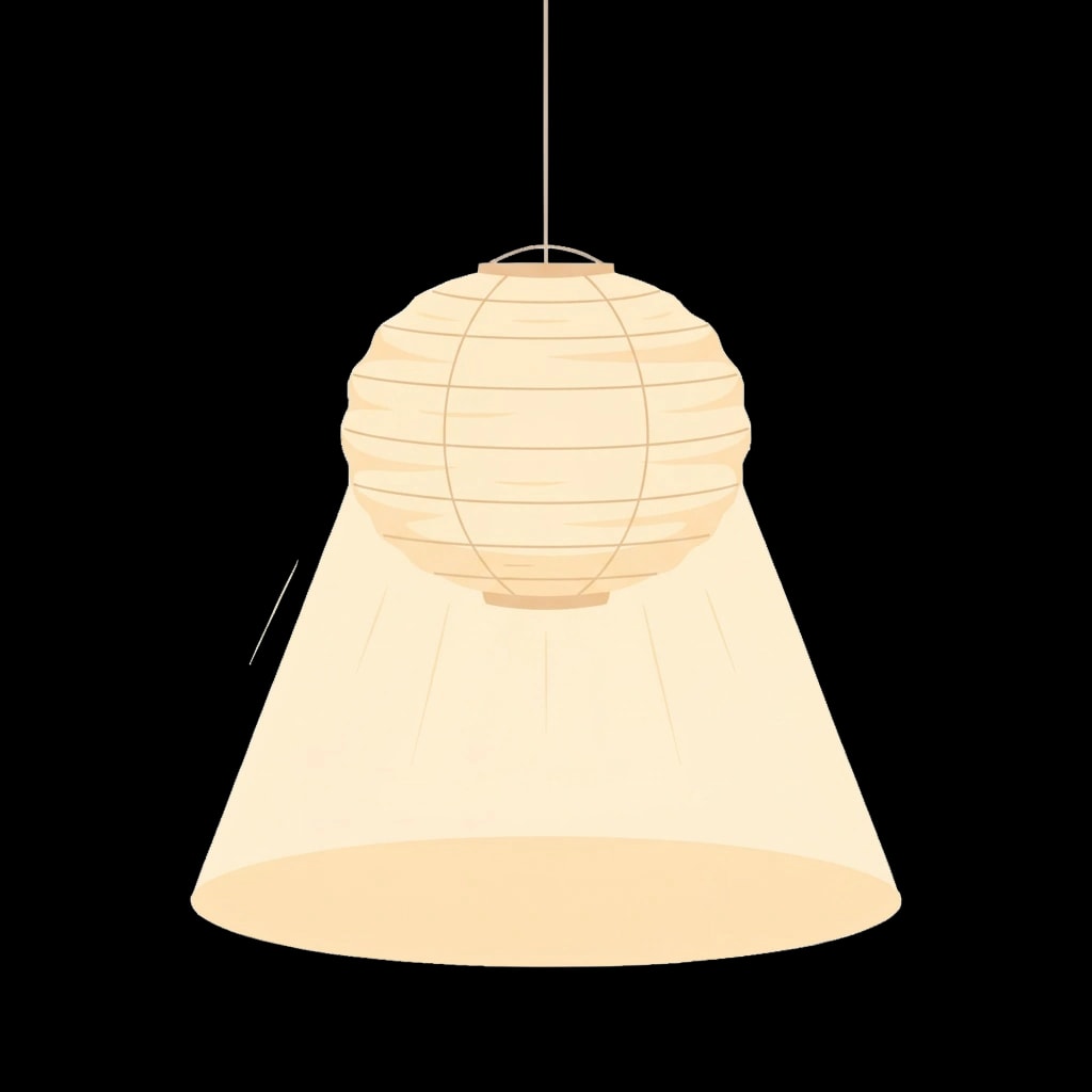 Fabric Ceiling Lantern