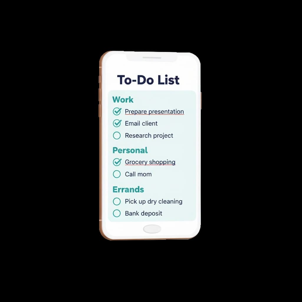 To-Do List App Screen