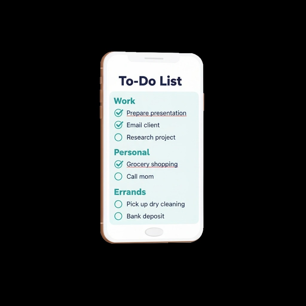 To-Do List App Screen
