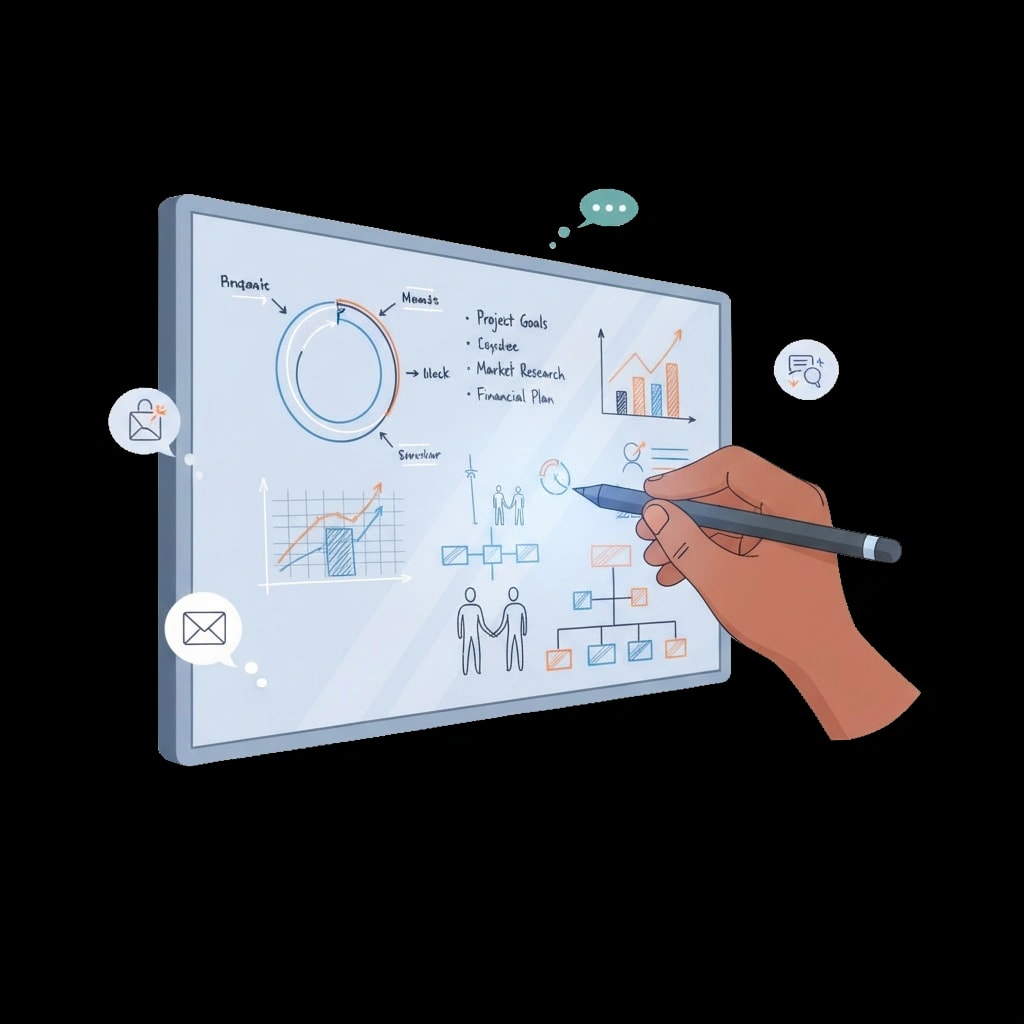 Interactive Digital Whiteboard