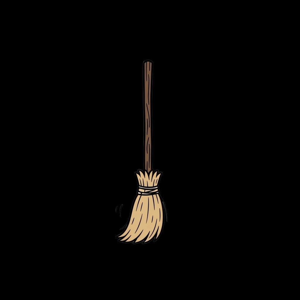 Straw Broom