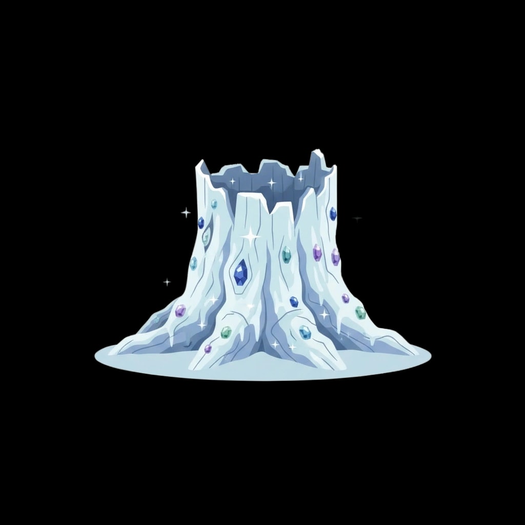 Gemstone Stump