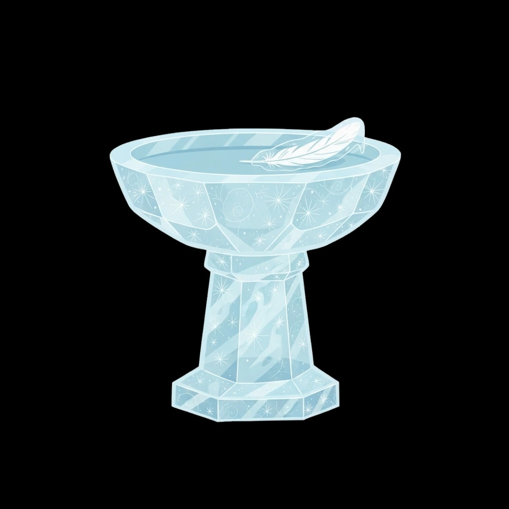 Ice Bird Bath