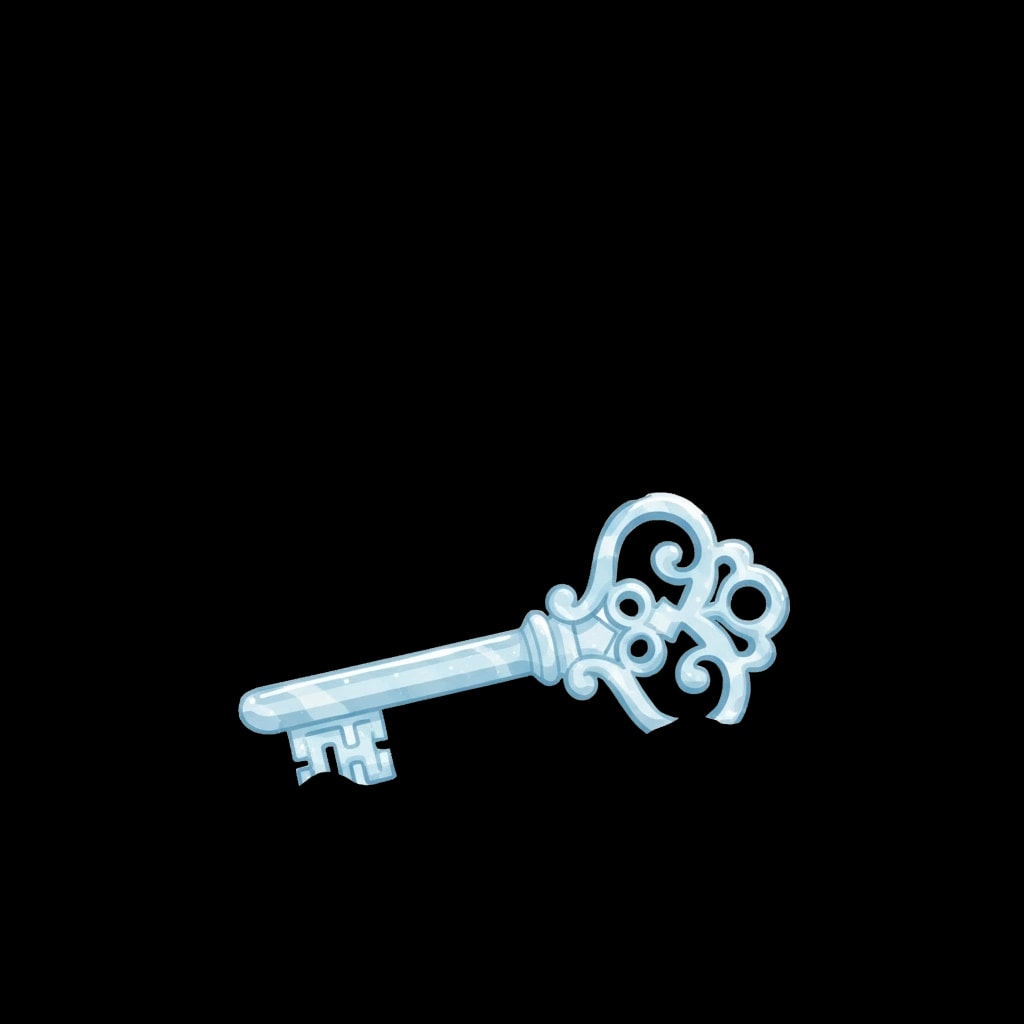 Shimmering Ice Key