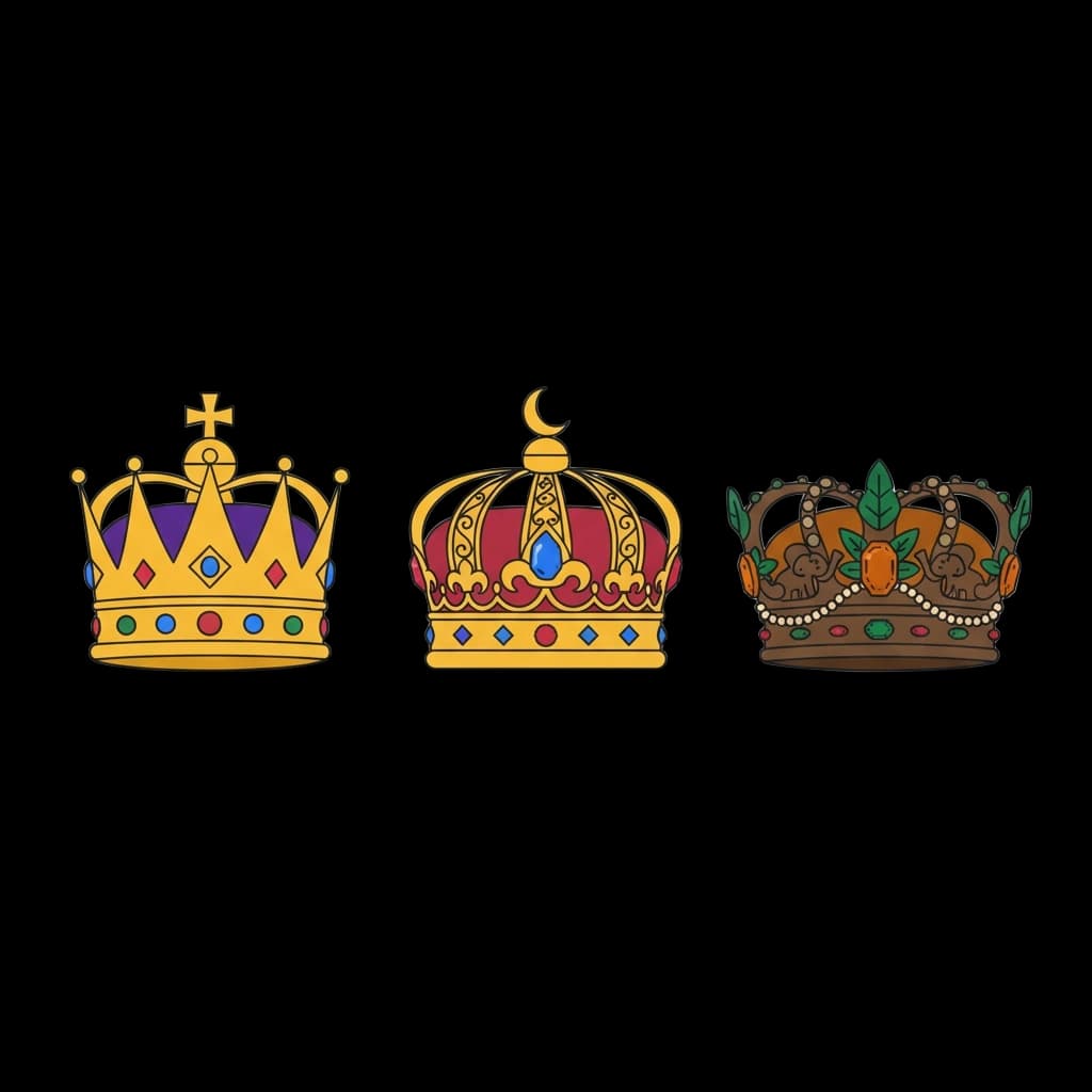Three Kings Crowns