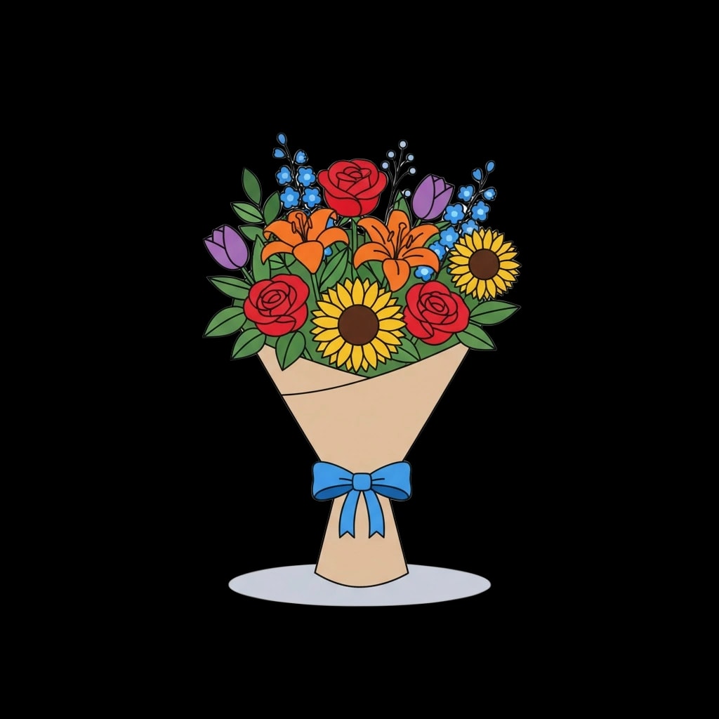 Festive Flower Offering