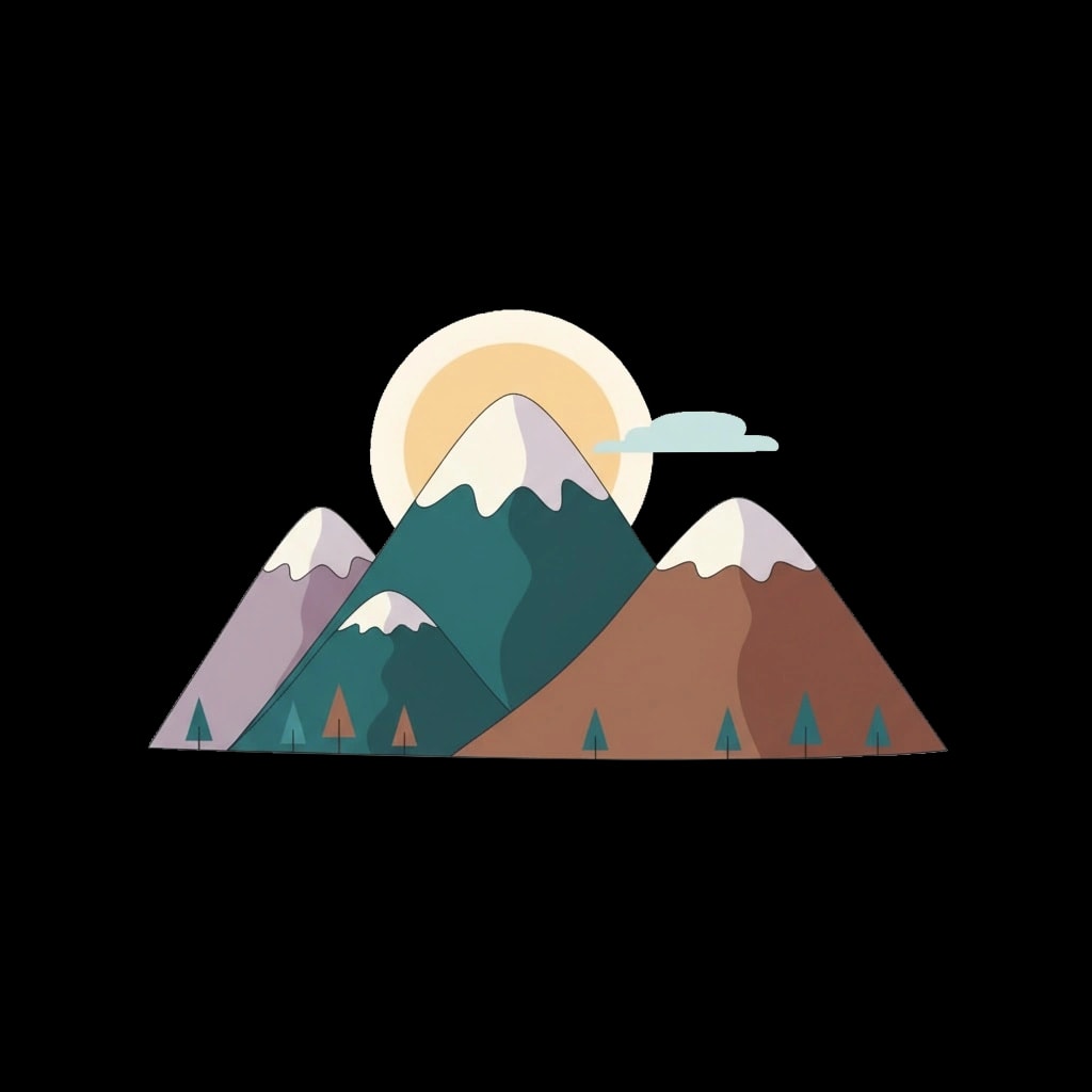 Snowy Mountain Header