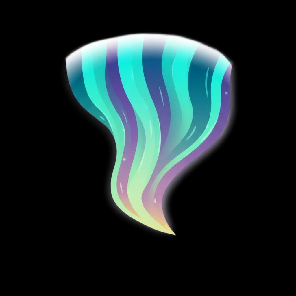 Aurora Background Element