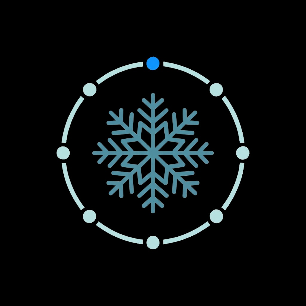 Snowflake Loading Spinner