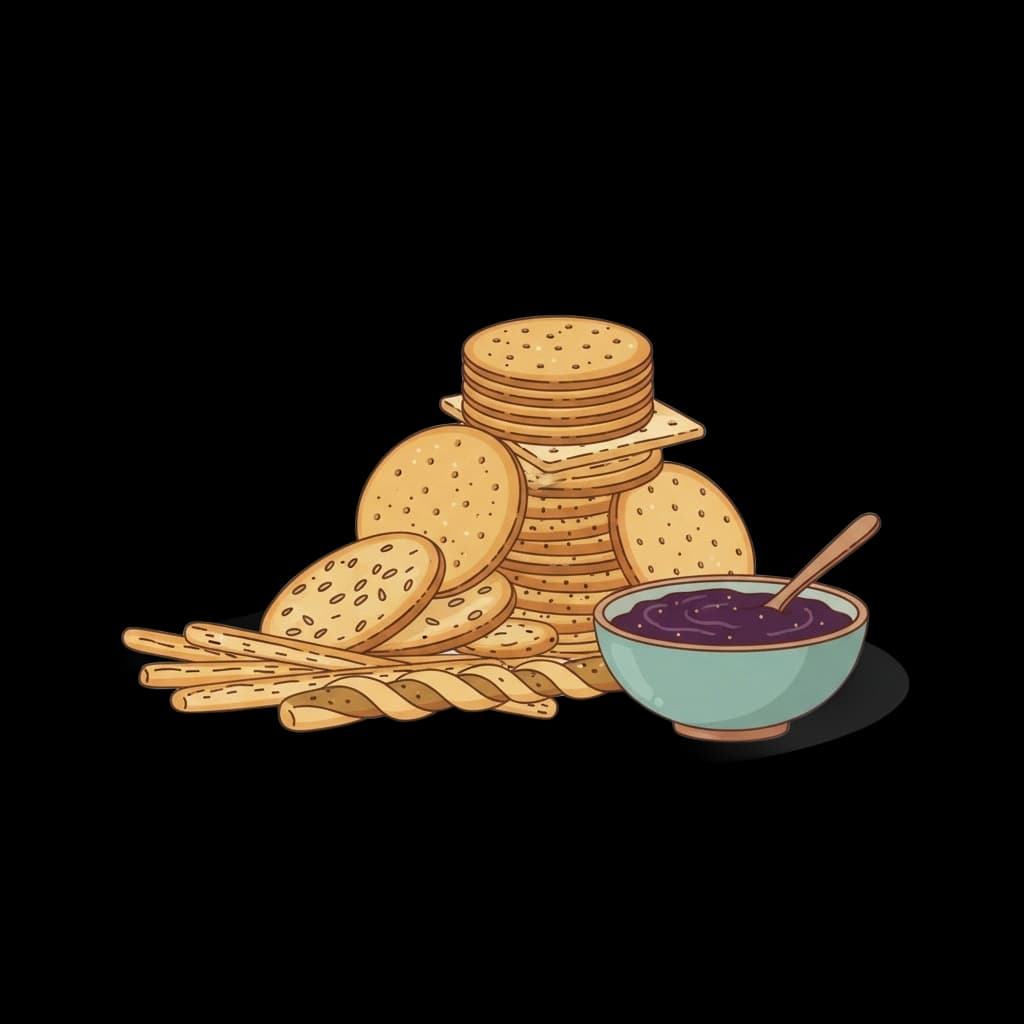 Crackers and Fig Jam