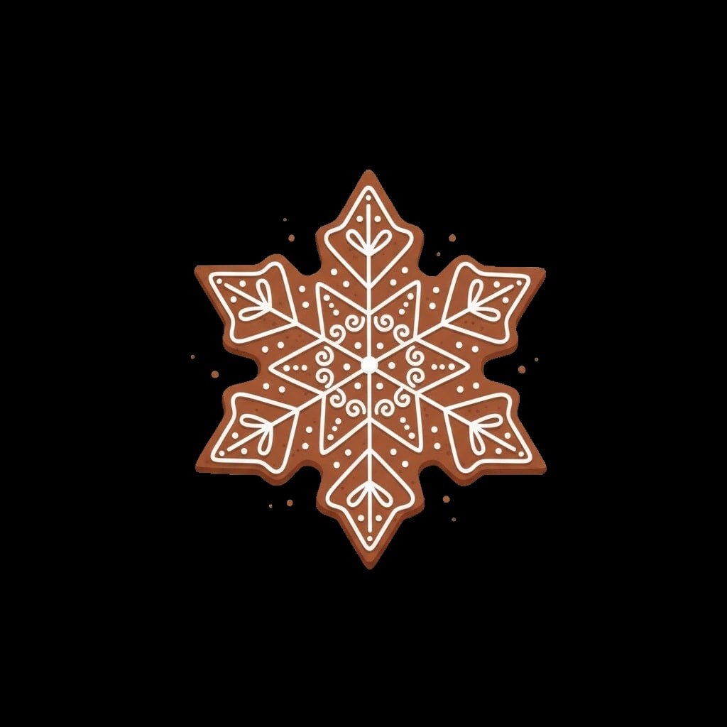 Snowflake Gingerbread