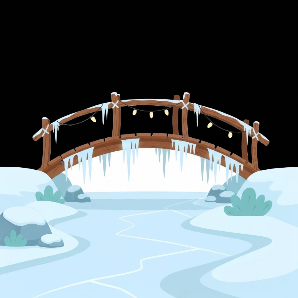 Icicle Bridge Glow