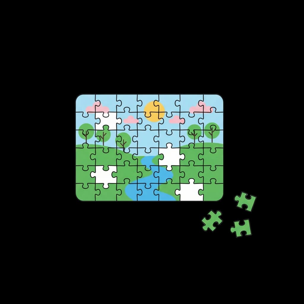 Puzzle Nearing Completion