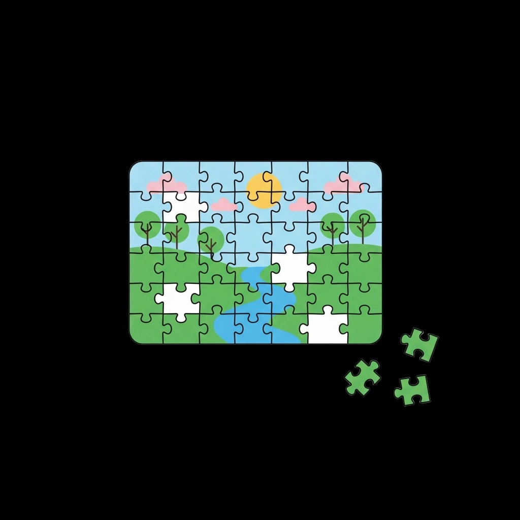 Puzzle Nearing Completion