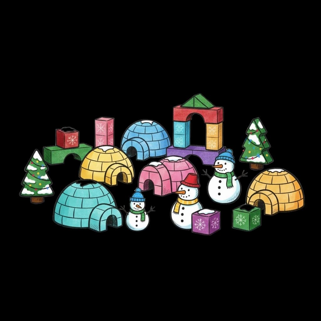 Winter Building Blocks