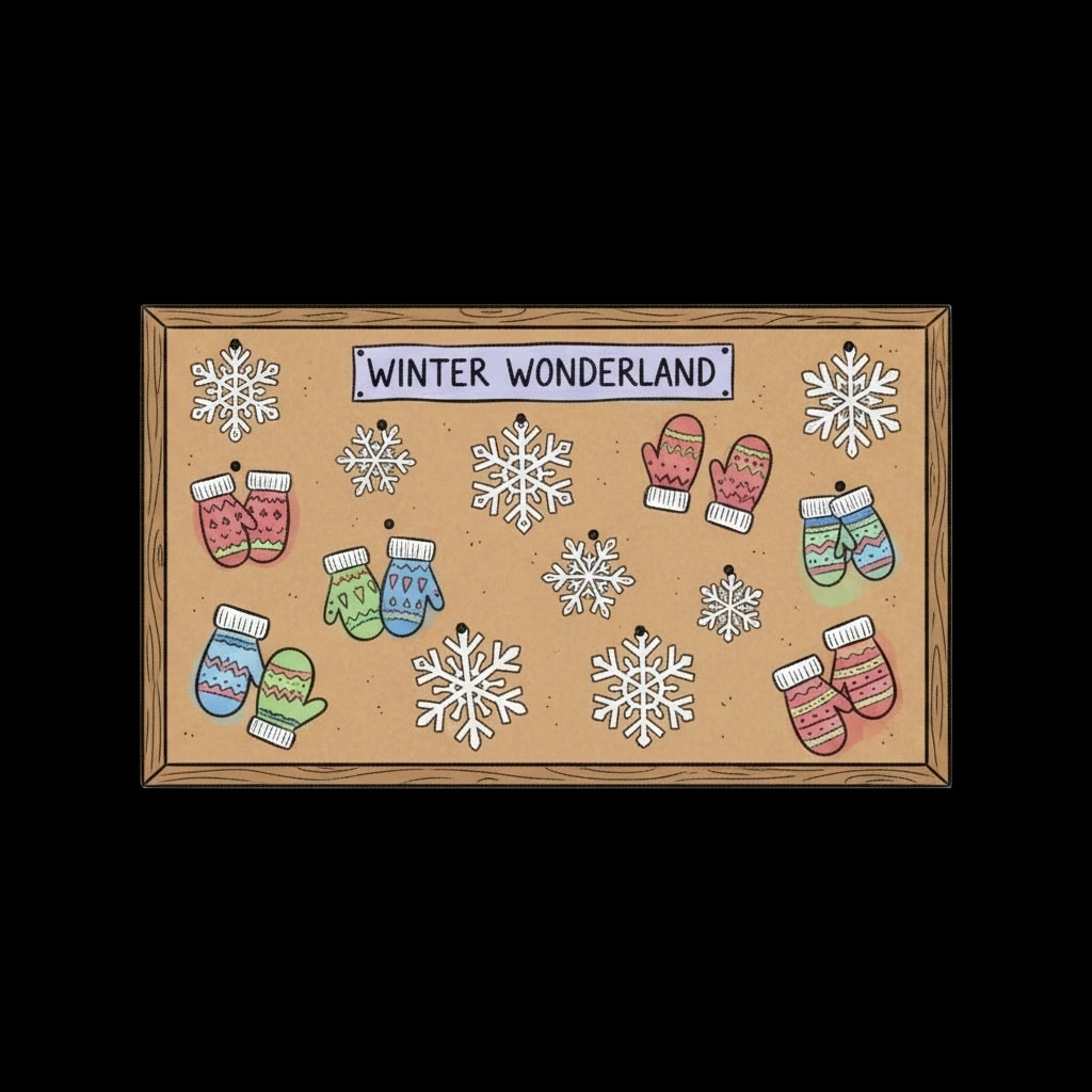 Winter Bulletin Board