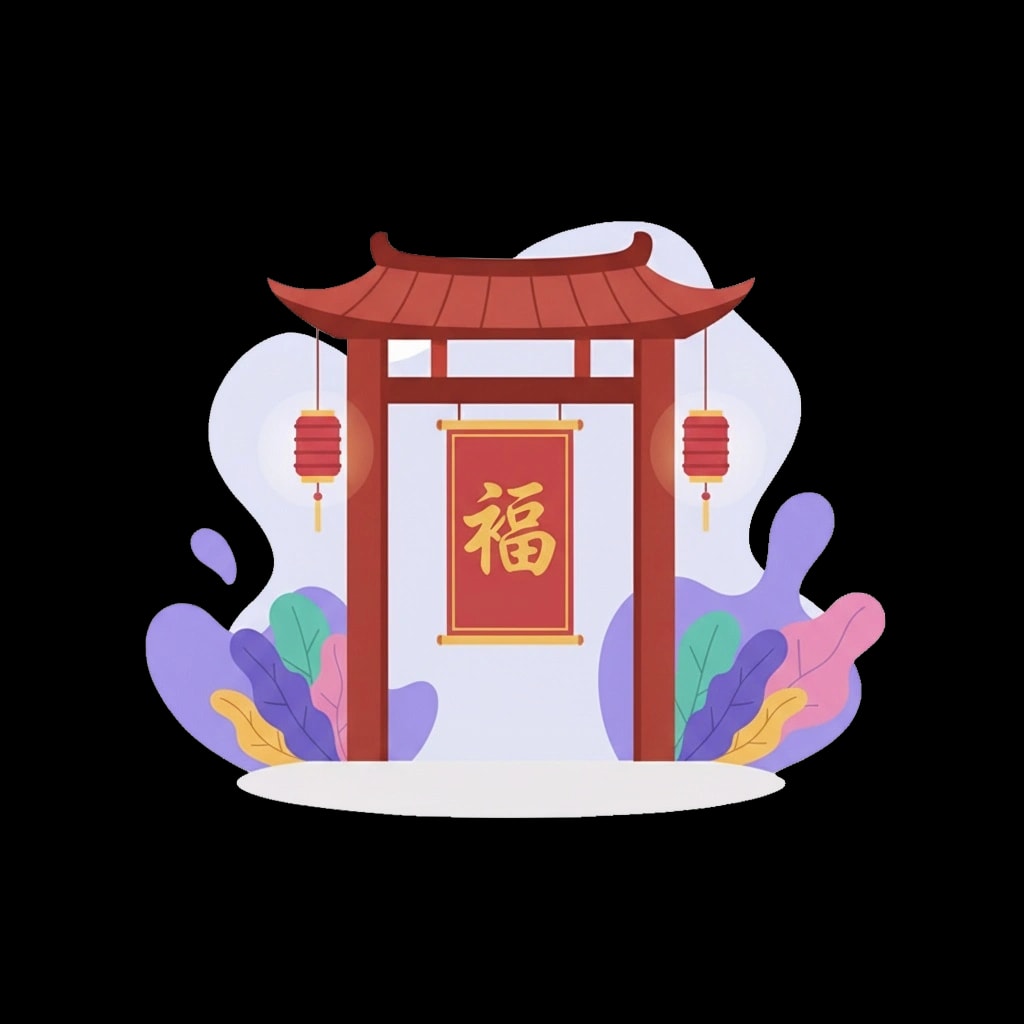 Welcoming Festive Doorway