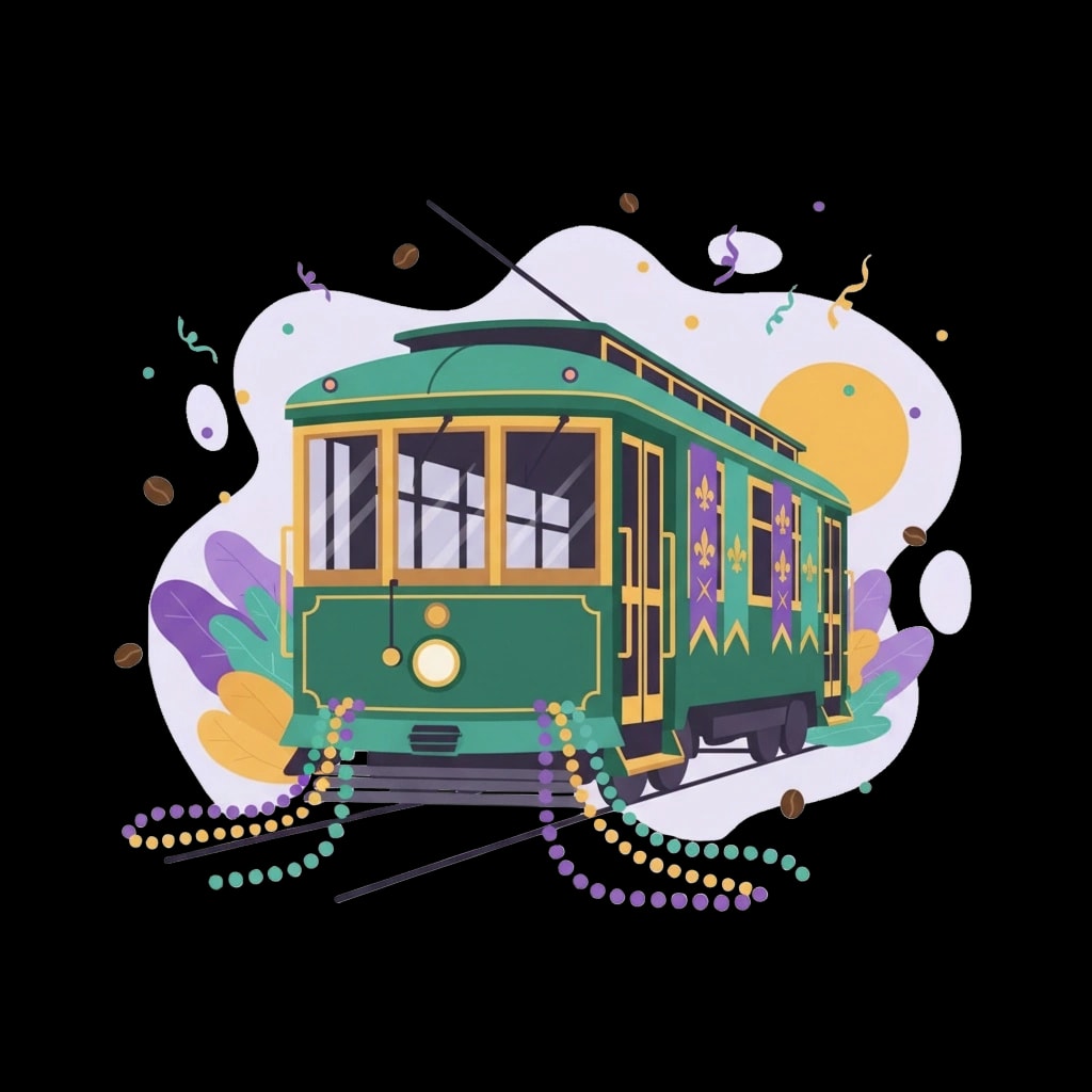 Decorated Streetcar
