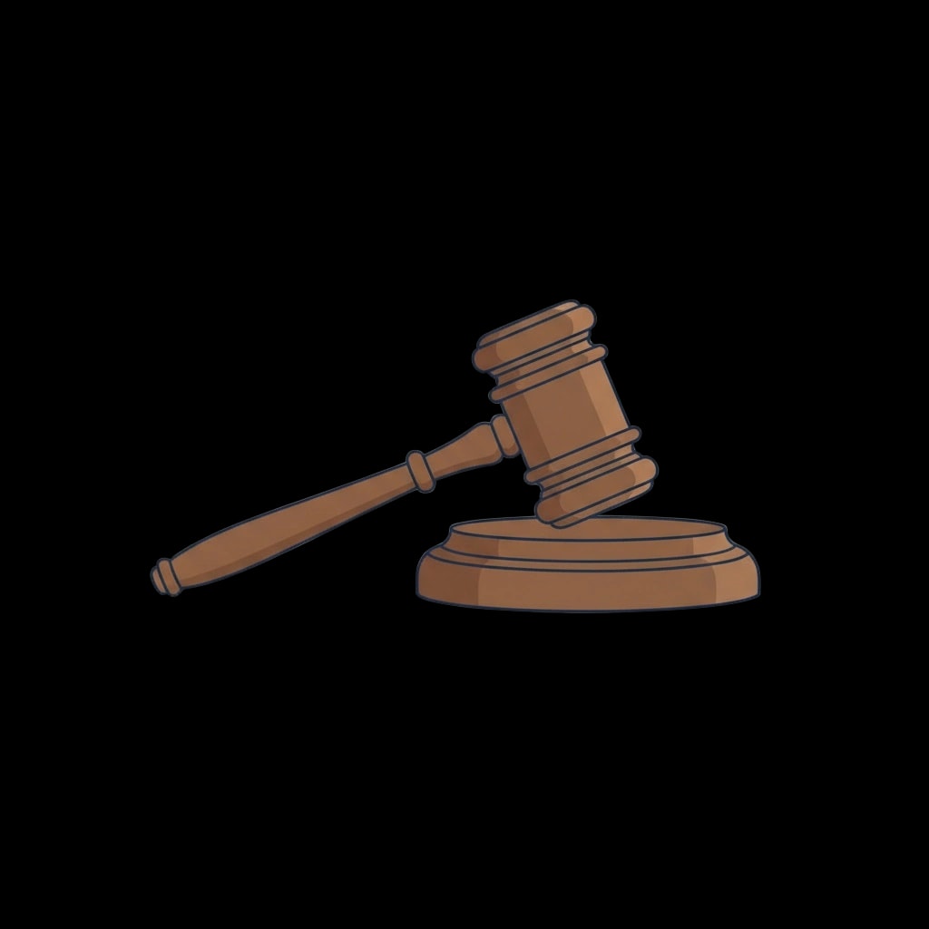 Symbol of Justice Gavel