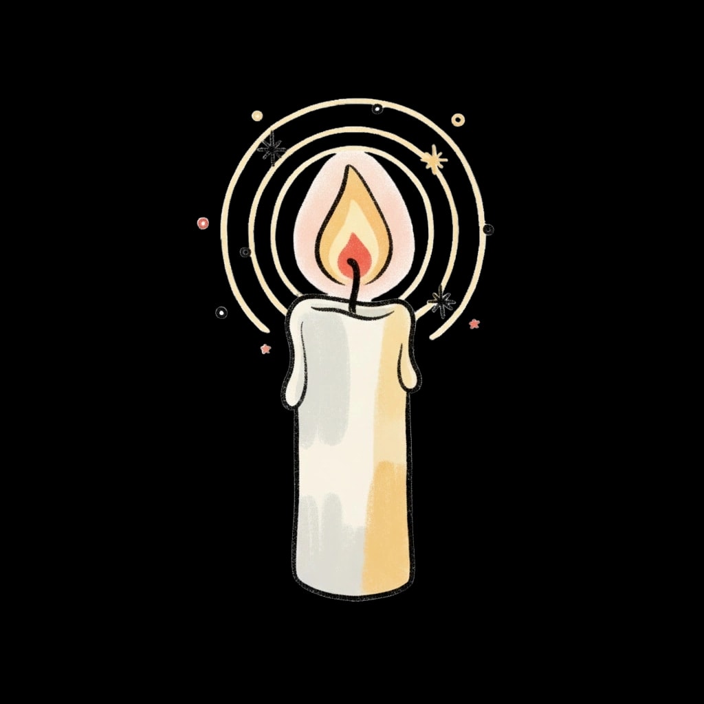 Lit Candle