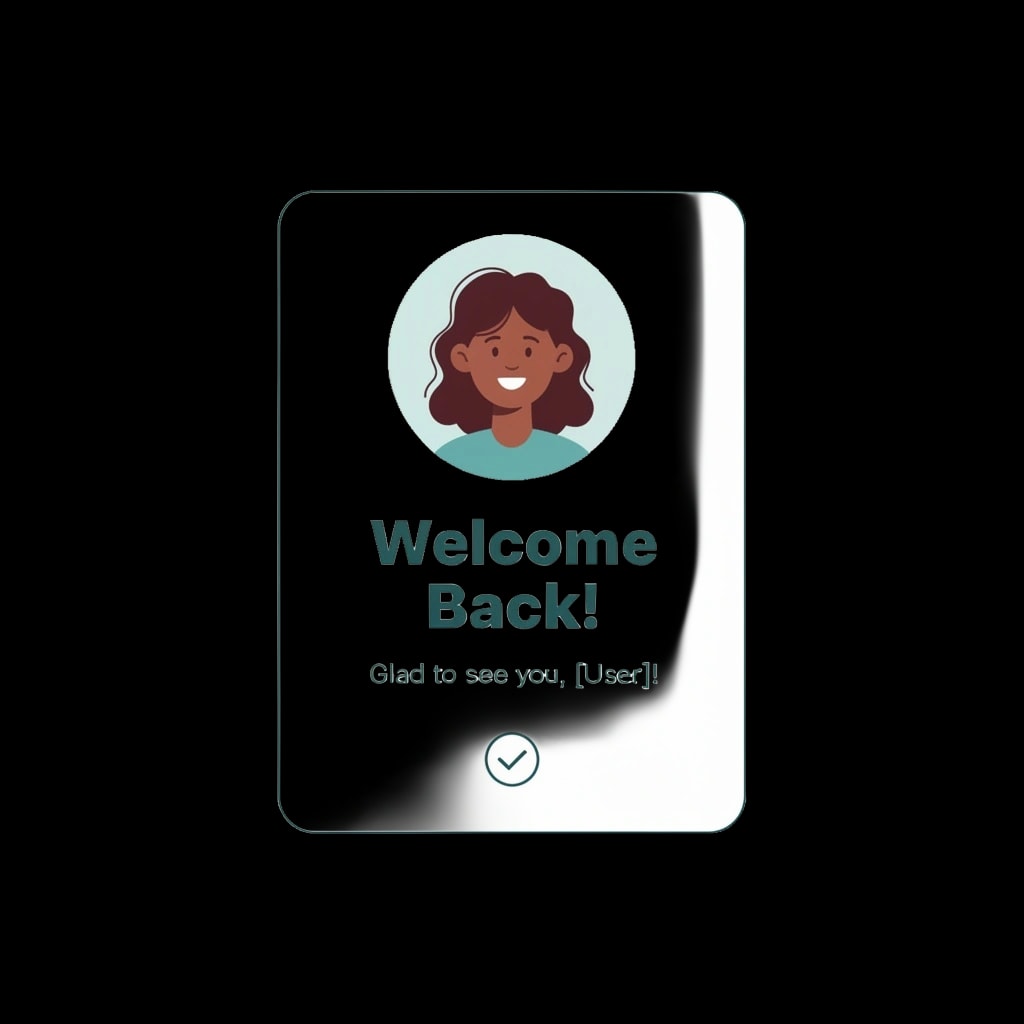 Digital Welcome Screen