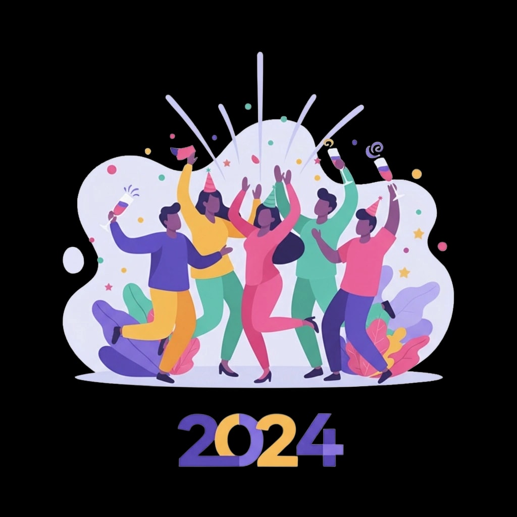 Dancing Party Guests