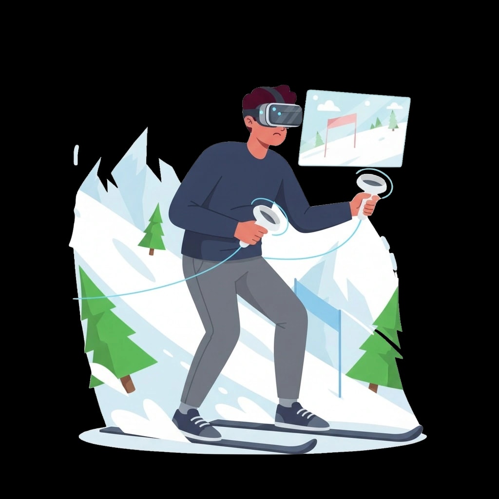 VR Ski Enthusiast
