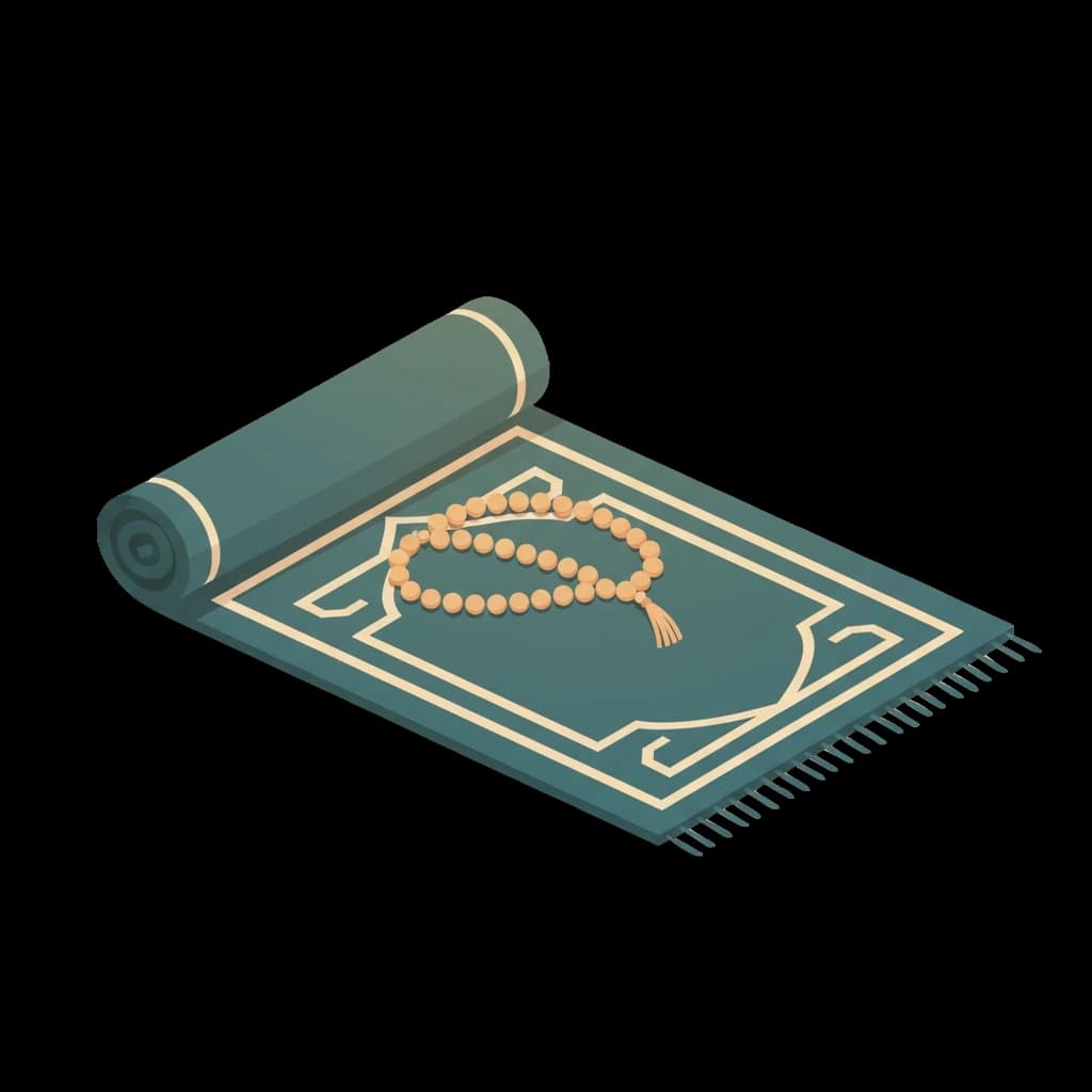 Prayer Mat and Tasbih