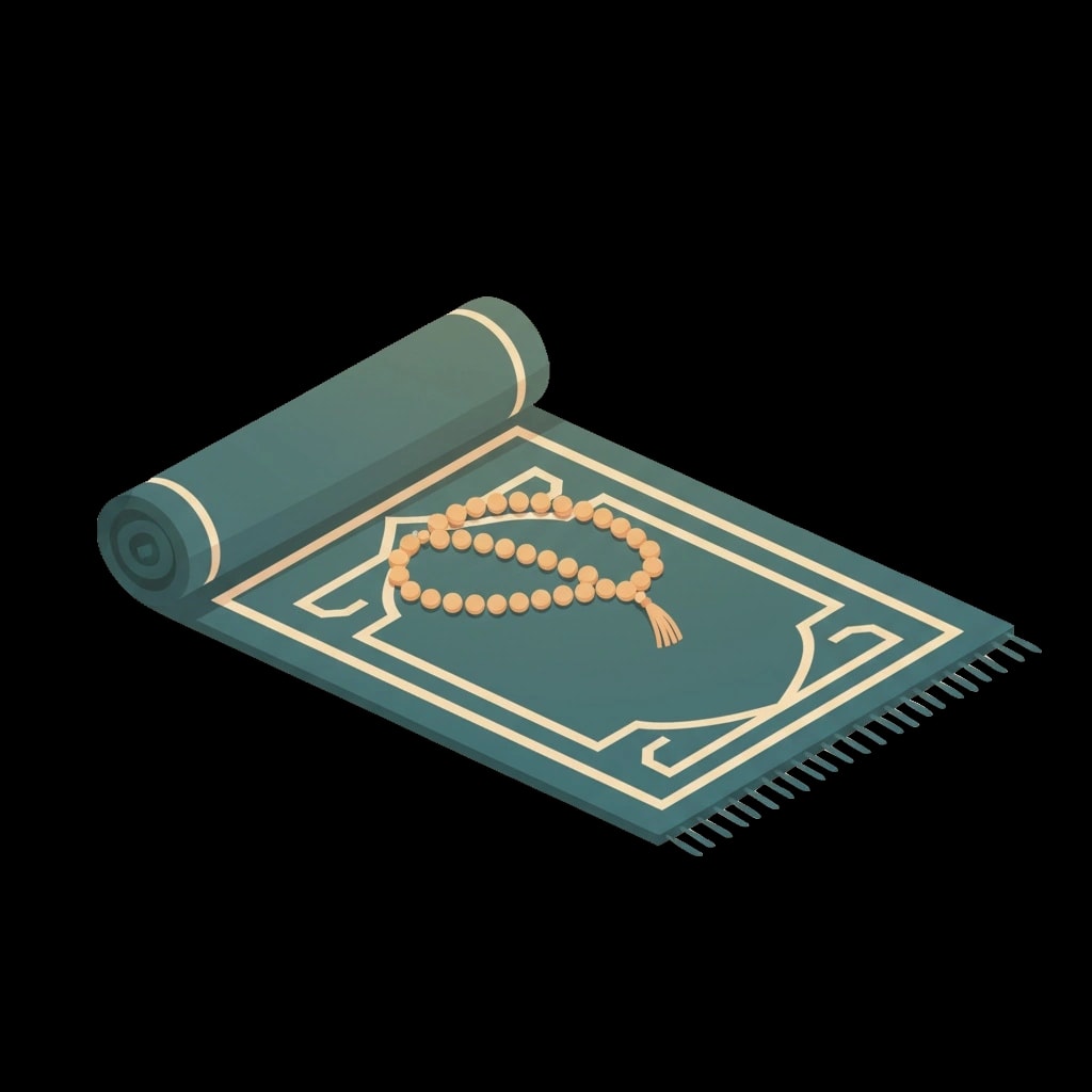 Prayer Mat and Tasbih
