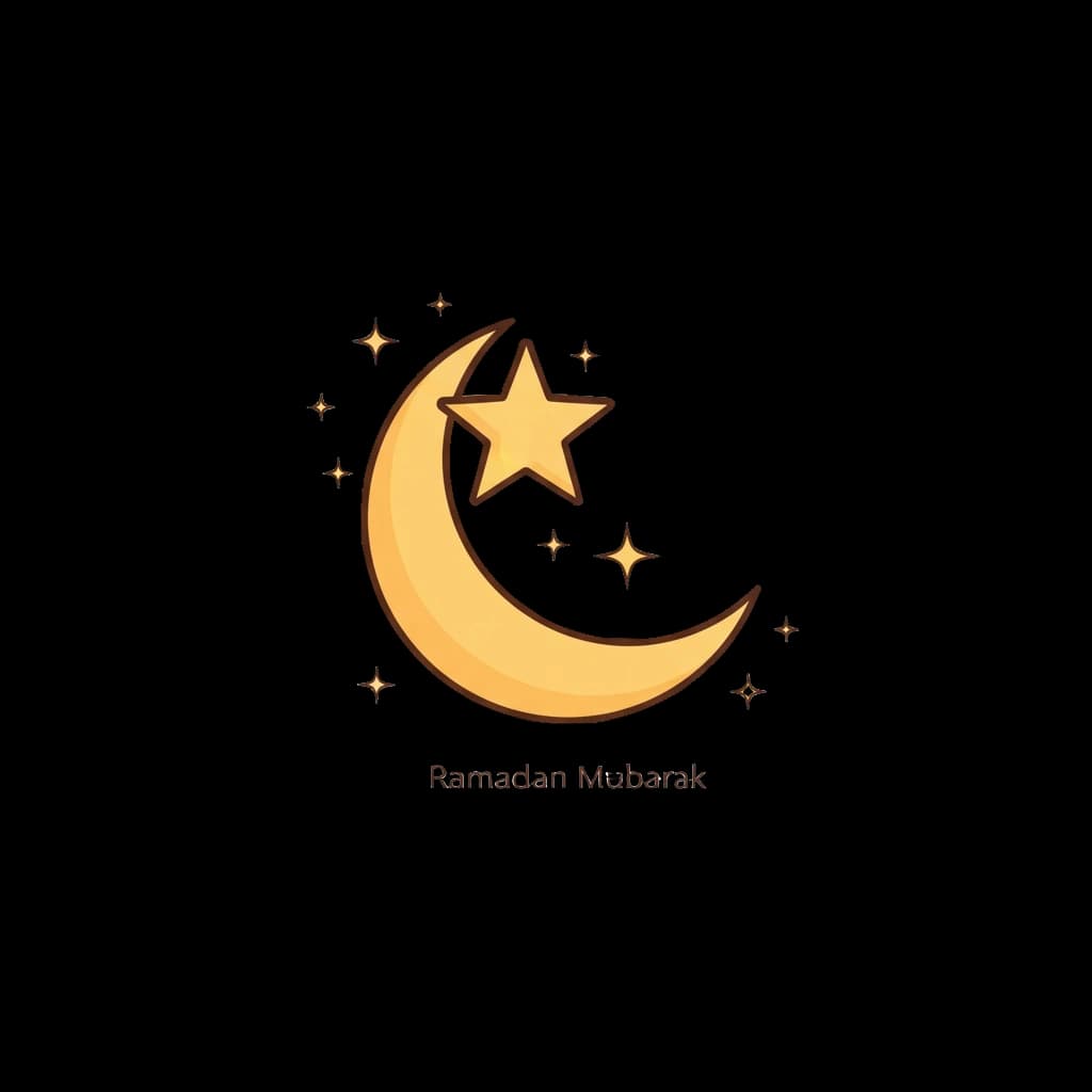 Crescent Moon and Star