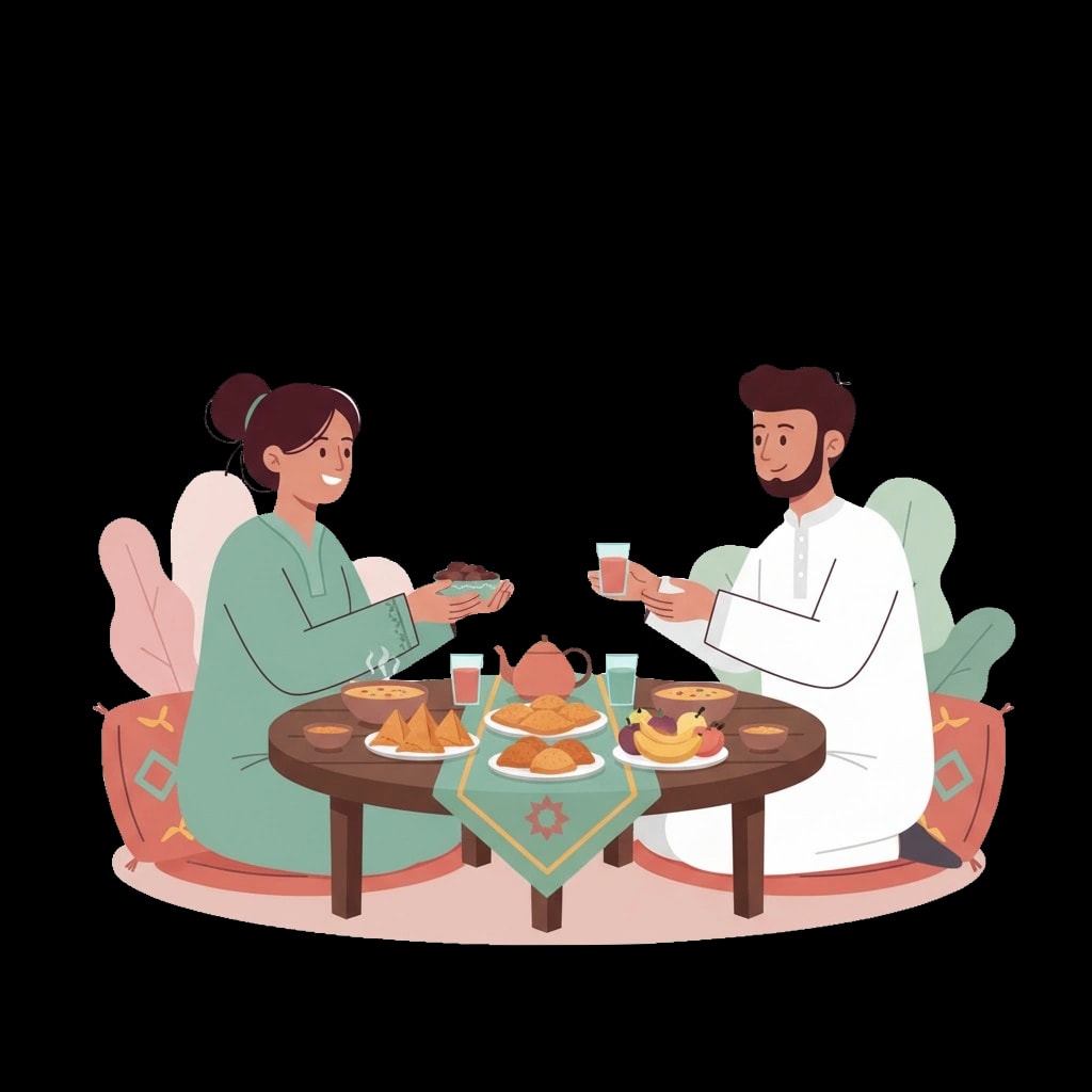 Shared Iftar Meal