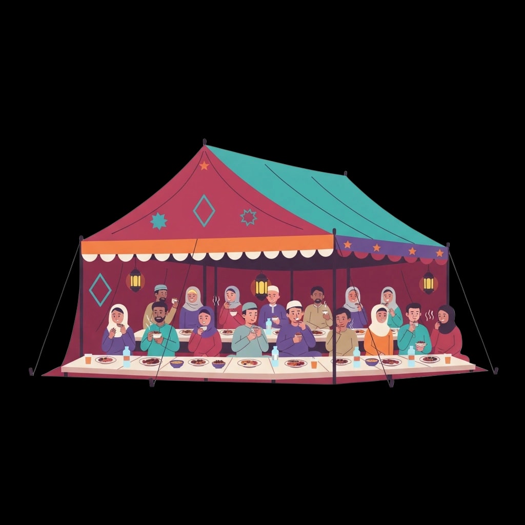 Community Iftar Tent