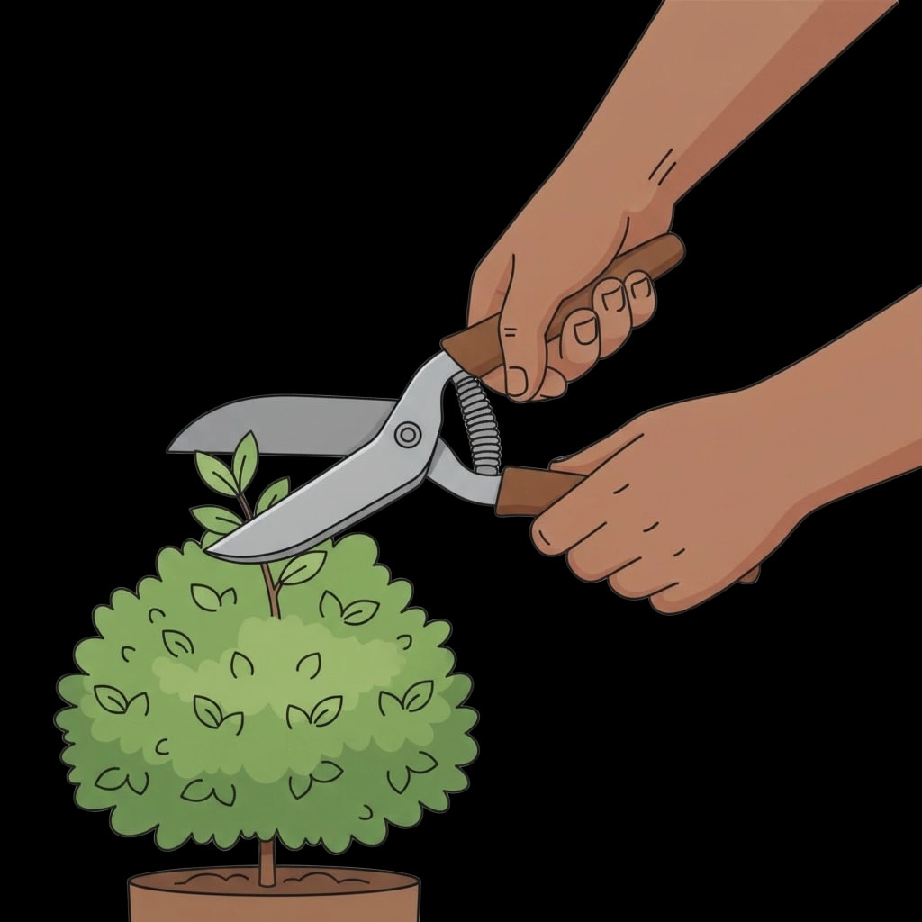 Garden Pruning Action