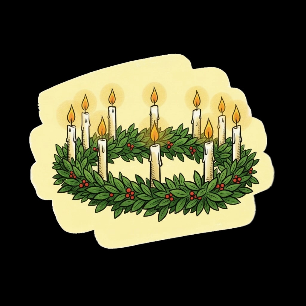 St. Lucia Candle Crown