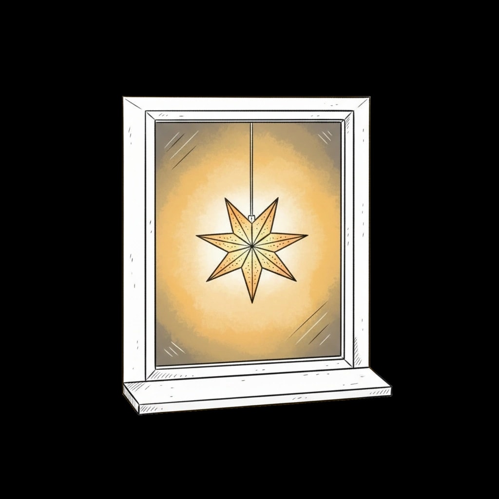 Window Advent Star