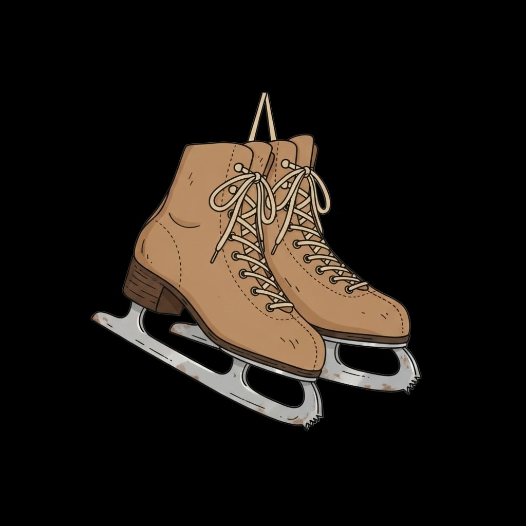 Vintage Ice Skates