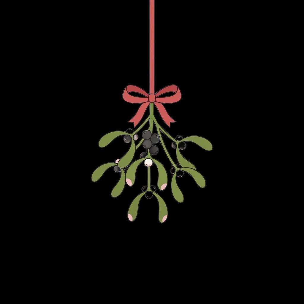 Hanging Mistletoe