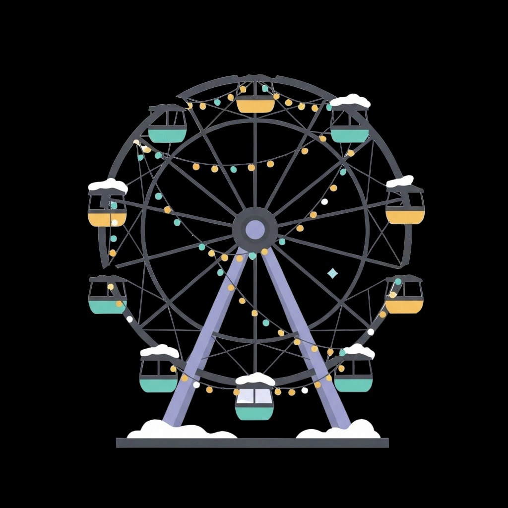 Winter Ferris Wheel