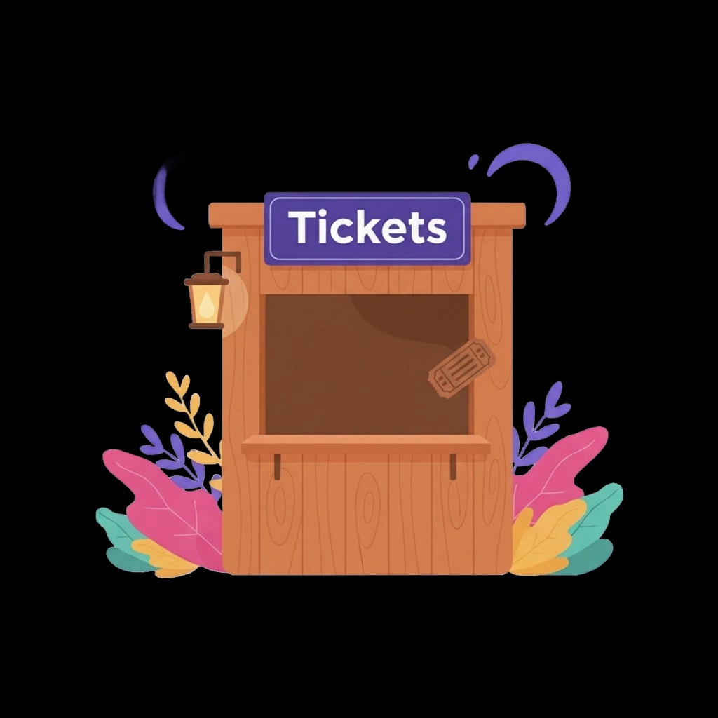 Carnival Ticket Booth