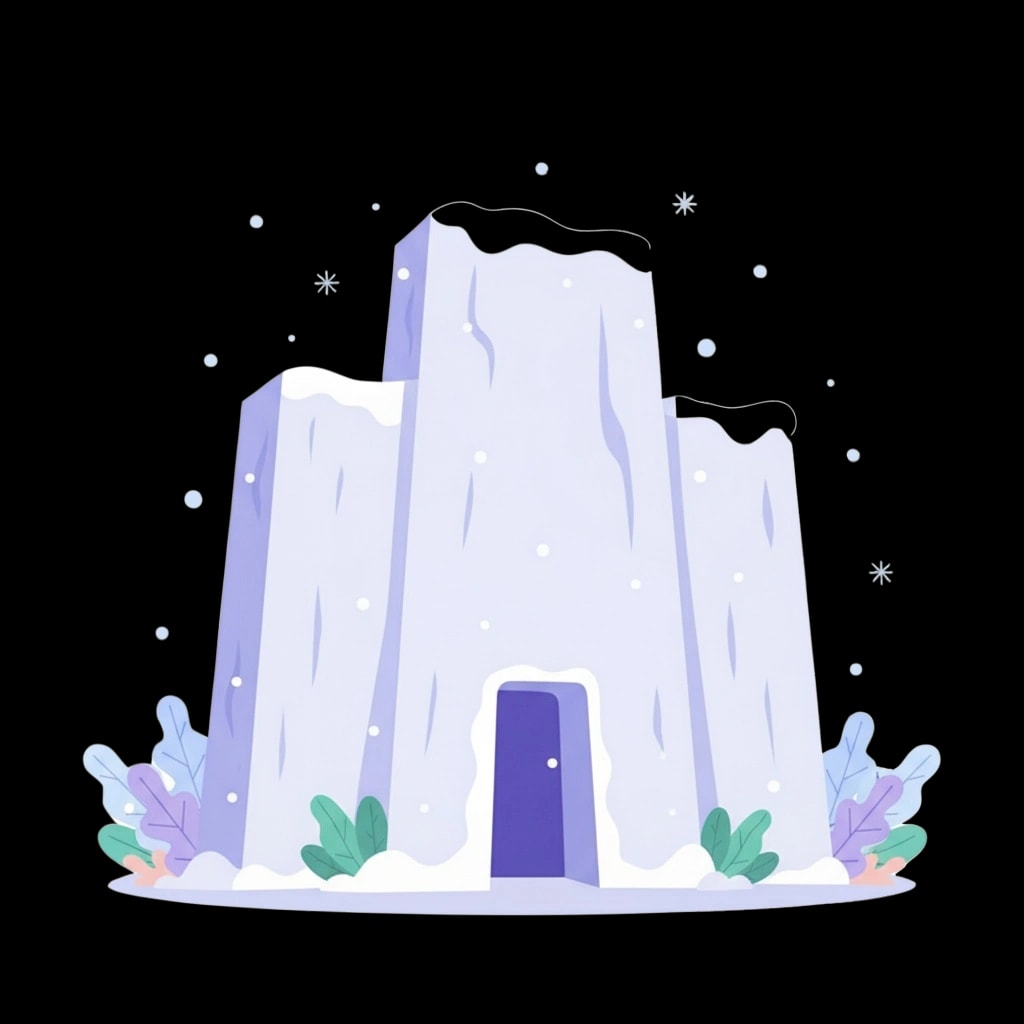 Snowy Maze Entry