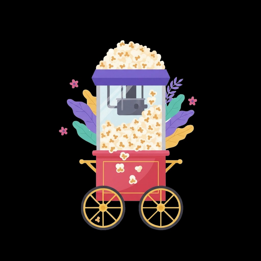 Vintage Popcorn Maker