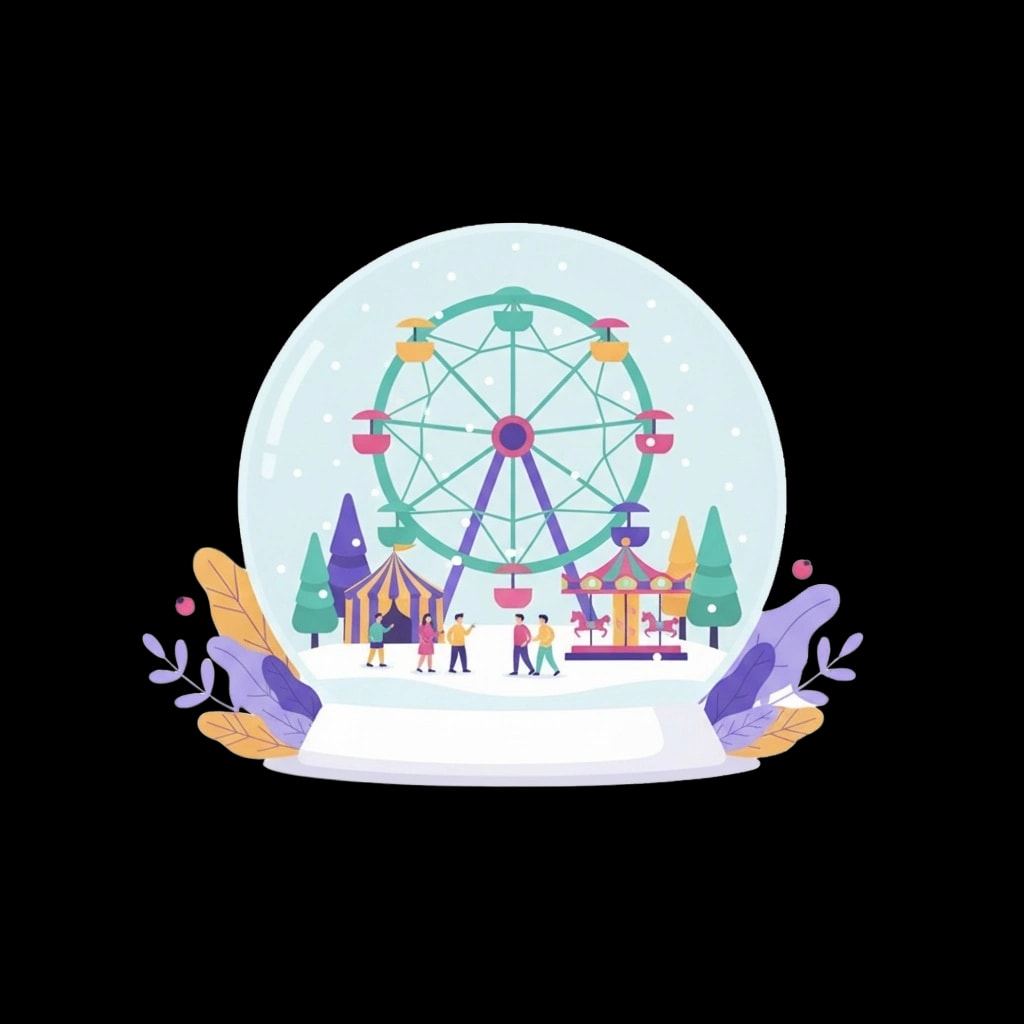 Miniature Snow Globe