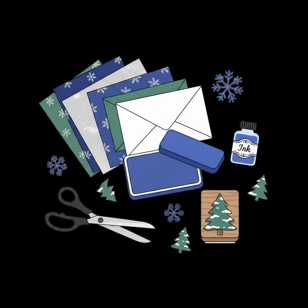 Winter Card Supplies
