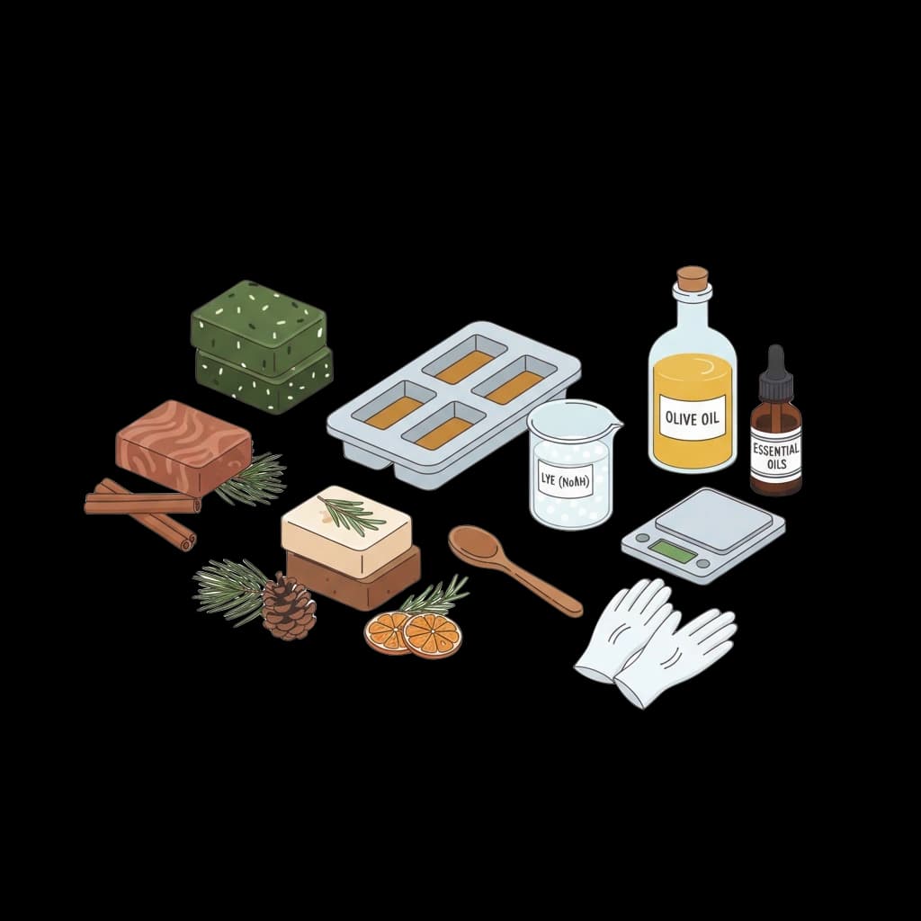 Winter Scented Soaps