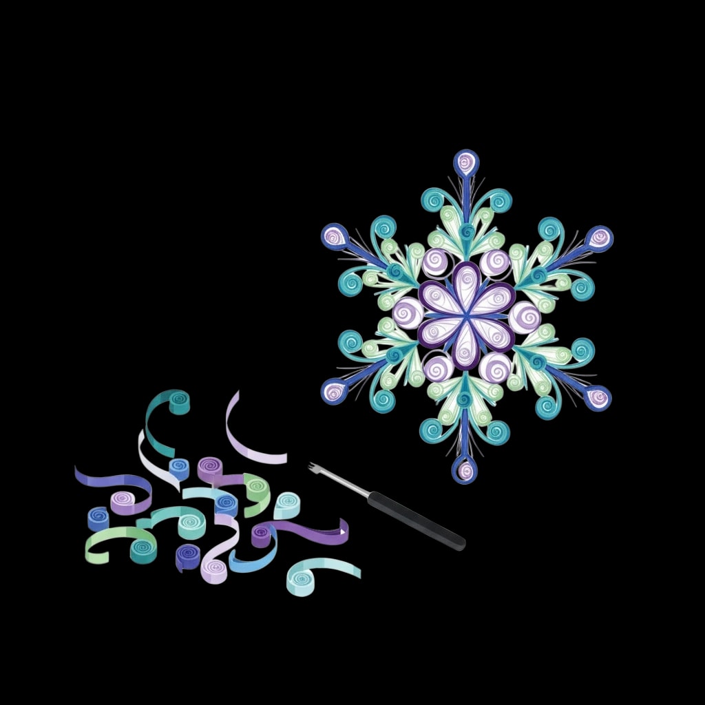Quilled Paper Snowflake